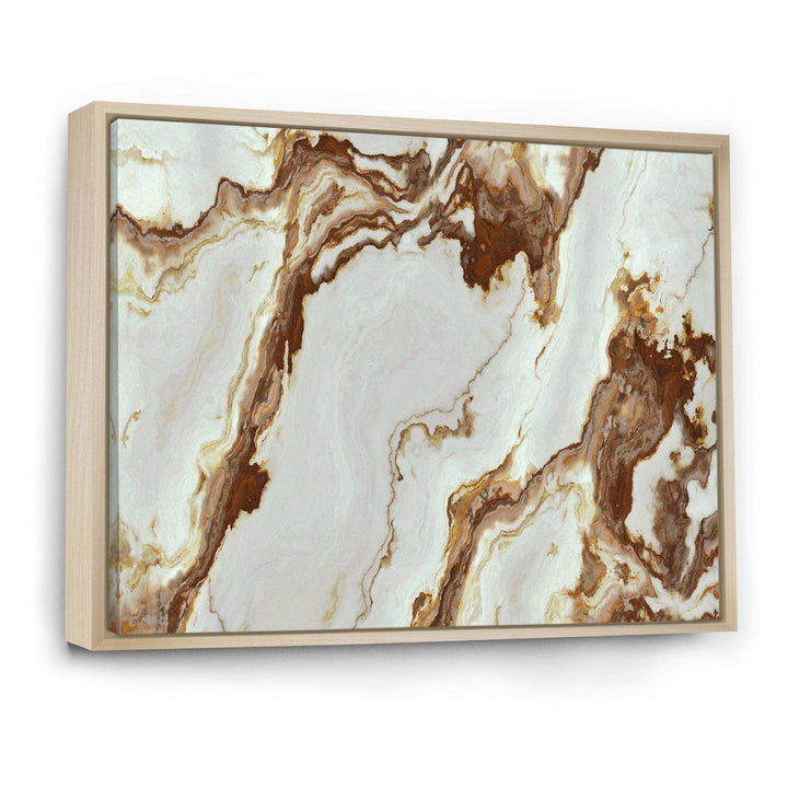 Natural Onyx Texture - Mid-Century Modern Bedroom Wall Art