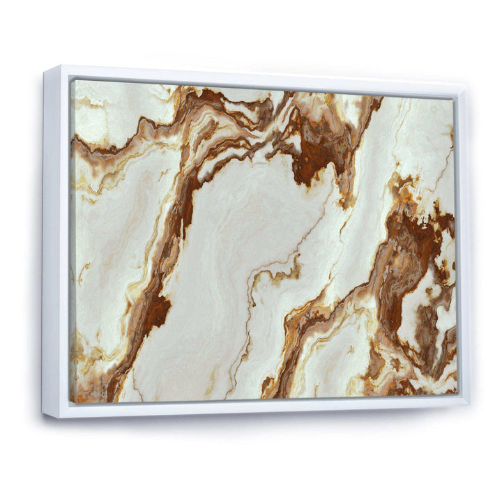Natural Onyx Texture - Mid-Century Modern Bedroom Wall Art