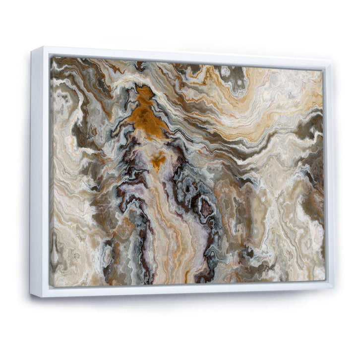 Onyx detail Composition - Mid-Century Modern Bedroom Wall Art