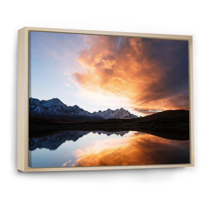 Morning Sunsrise Mountainscape