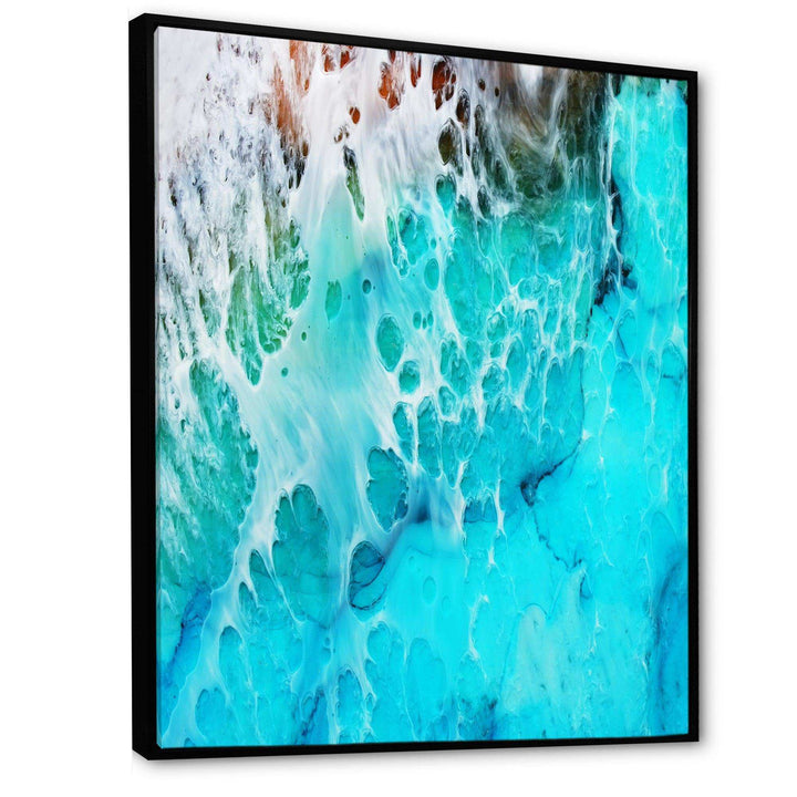 Waves Epoxy ResIn Art III - Modern Bedroom Wall Art