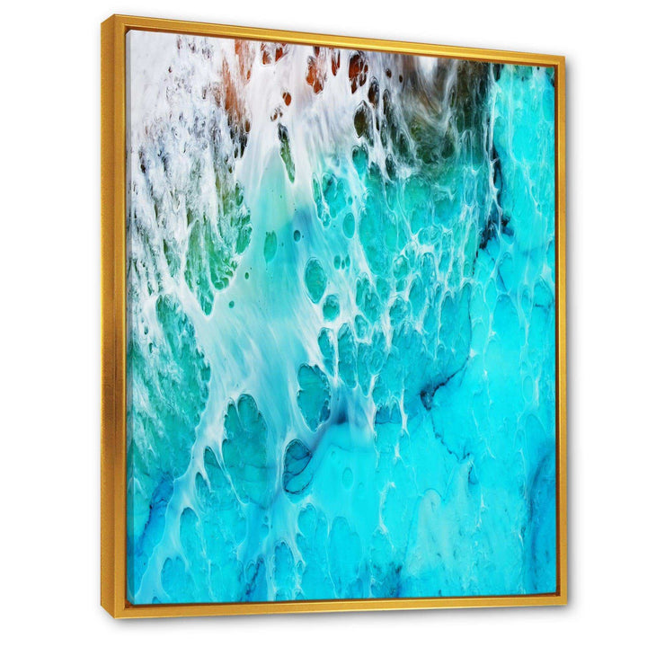 Waves Epoxy ResIn Art III - Modern Bedroom Wall Art