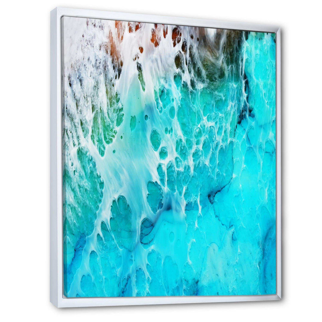 Waves Epoxy ResIn Art III - Modern Bedroom Wall Art