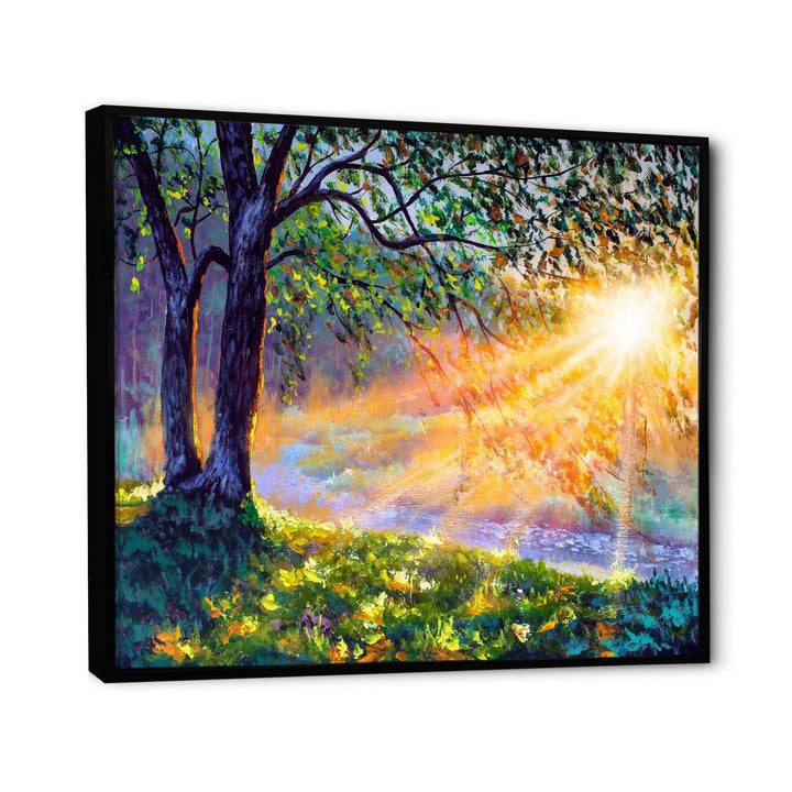 Dawn Sunshine Light By The River