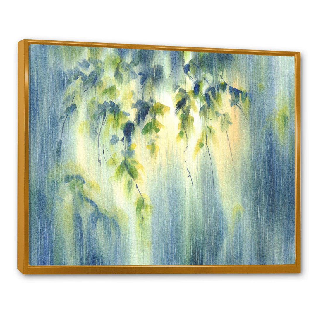 RaIn Falling Down In Green Lit Forest II