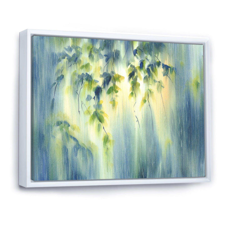 RaIn Falling Down In Green Lit Forest II