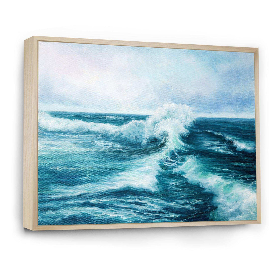 Wild Blue Ocean Waves II
