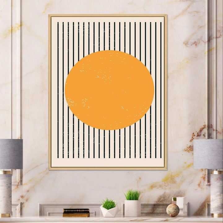 Minimal Geometric Compostions Of Elementary Forms XI - Modern Living Room Wall Decor