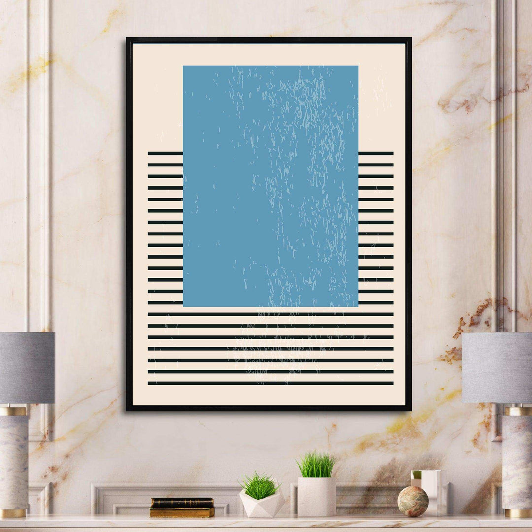 Minimal Geometric Compostions Of Elementary Forms XII - Modern Canvas Wall Art