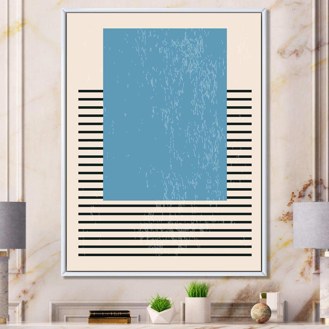 Minimal Geometric Compostions Of Elementary Forms XII - Modern Canvas Wall Art