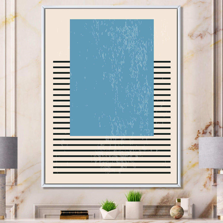 Minimal Geometric Compostions Of Elementary Forms XII - Modern Canvas Wall Art