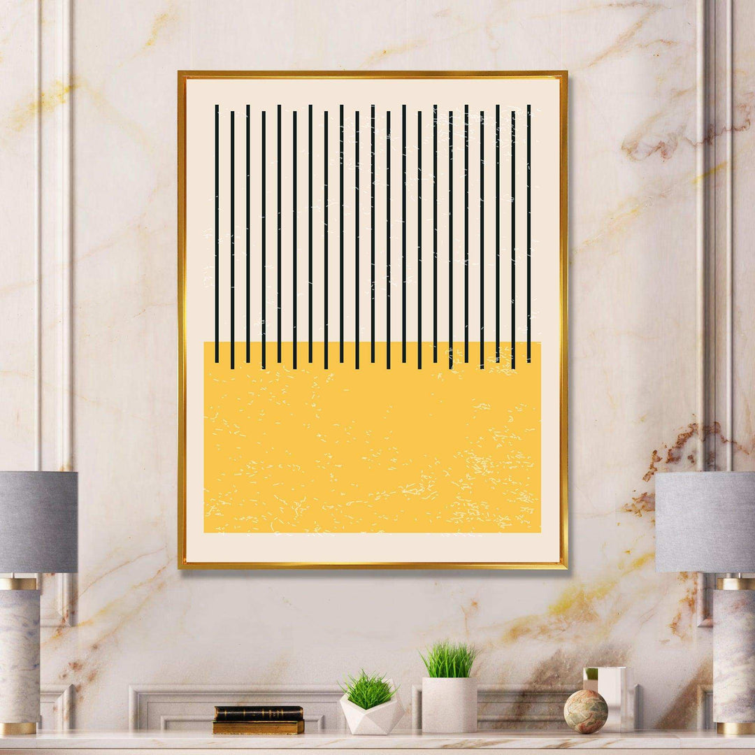 Minimal Geometric Compostions Of Elementary Forms XIV - Modern Wall Art Prints