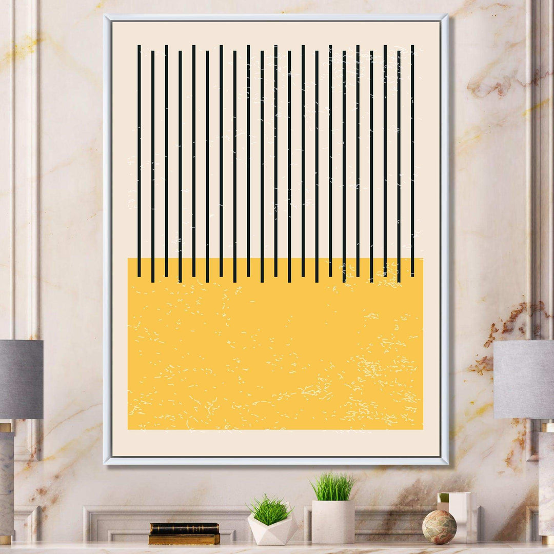 Minimal Geometric Compostions Of Elementary Forms XIV - Modern Wall Art Prints