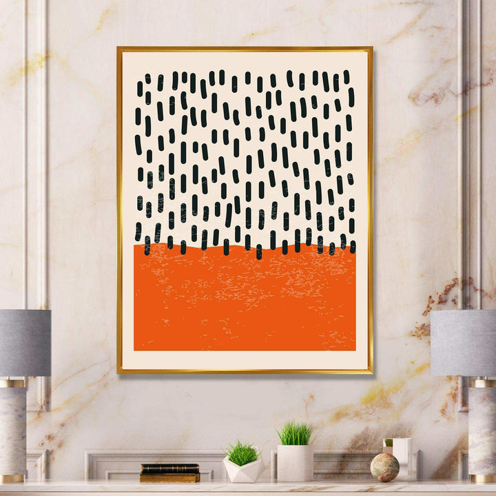 Minimal Geometric Compostions Of Elementary Forms XVII - Modern Living Room Wall Decor