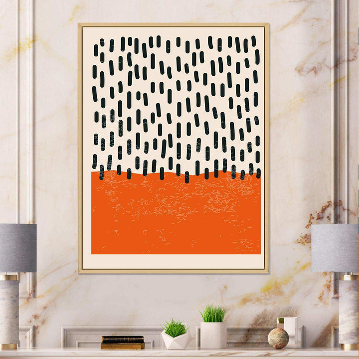 Minimal Geometric Compostions Of Elementary Forms XVII - Modern Living Room Wall Decor