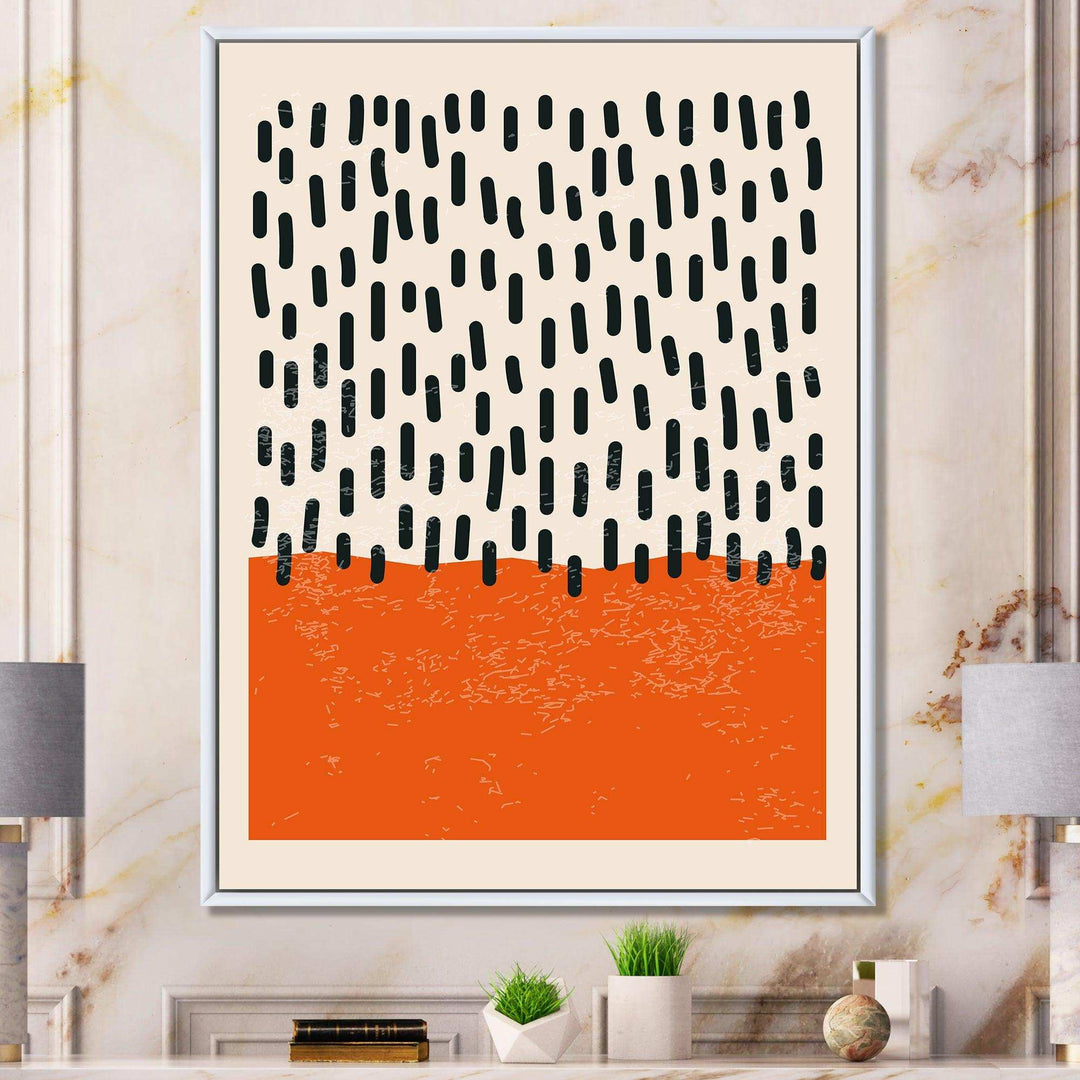 Minimal Geometric Compostions Of Elementary Forms XVII - Modern Living Room Wall Decor