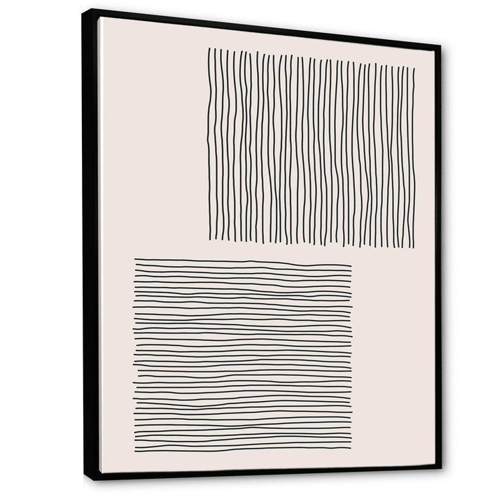 Minimal Geometric Compostions Of Elementary Forms XX - Modern Bedroom Wall Art