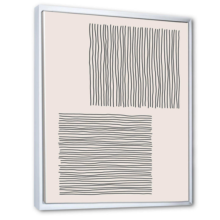 Minimal Geometric Compostions Of Elementary Forms XX - Modern Bedroom Wall Art
