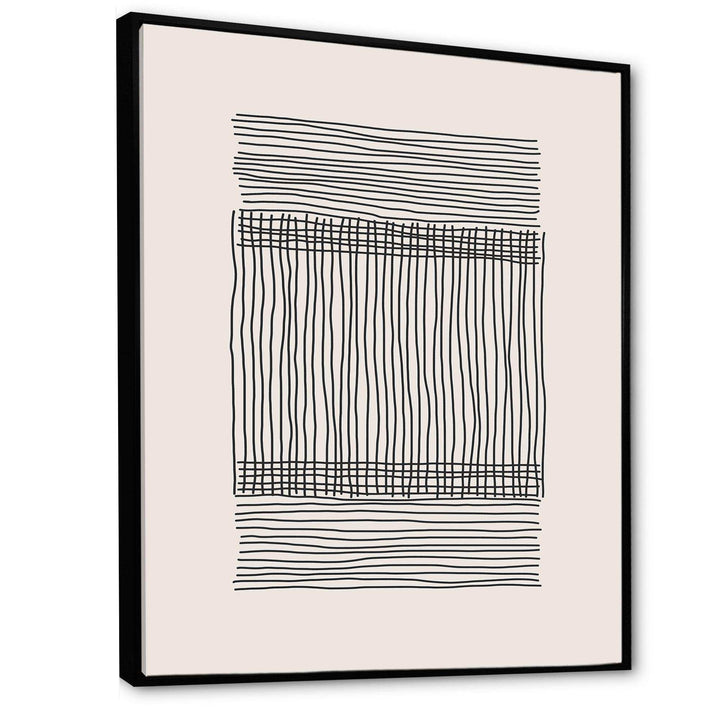 Minimal Geometric Compostions Of Elementary Forms XXII - Modern Canvas Wall Art