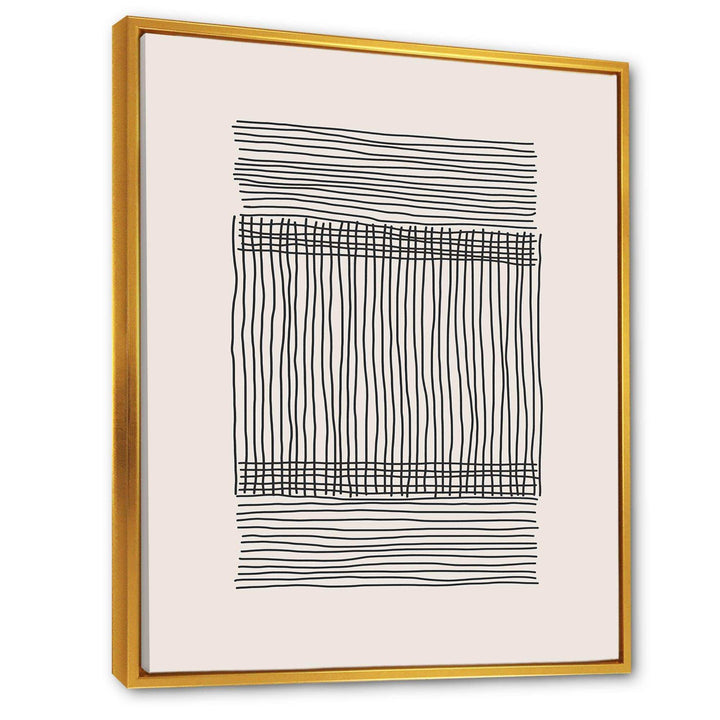 Minimal Geometric Compostions Of Elementary Forms XXII - Modern Canvas Wall Art
