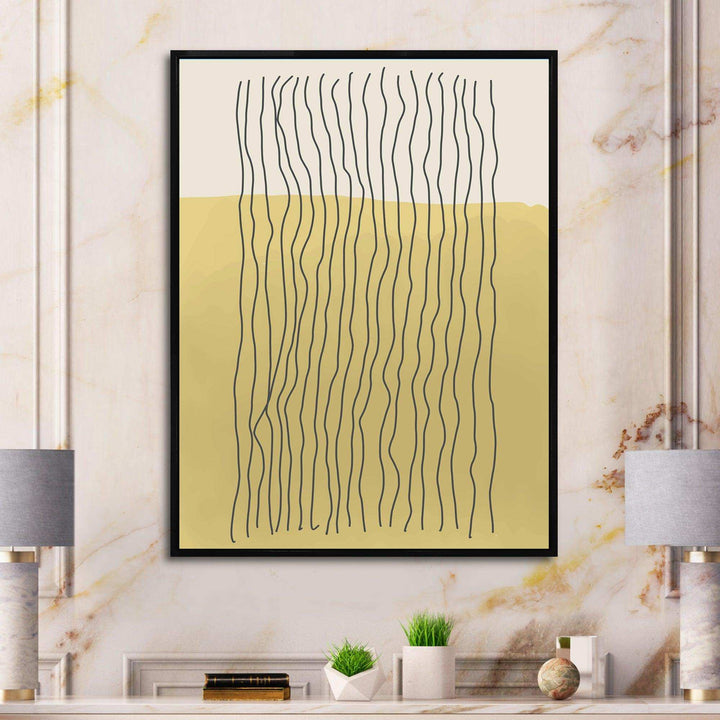 Minimal Geometric Compostions Of Elementary Forms XXXII - Modern Living Room Wall Decor