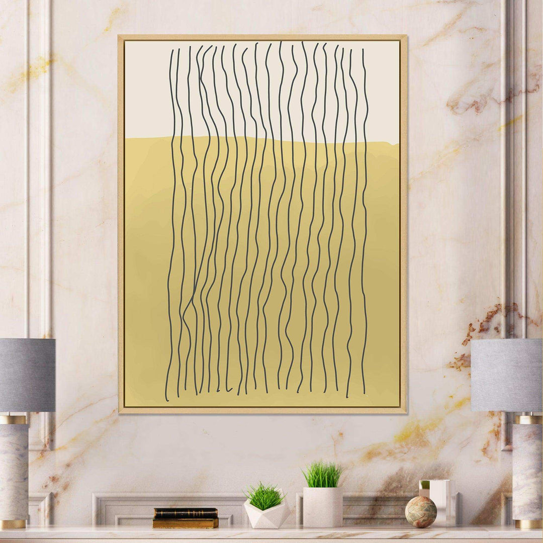 Minimal Geometric Compostions Of Elementary Forms XXXII - Modern Living Room Wall Decor