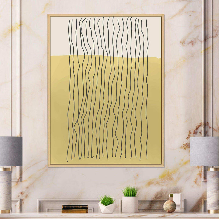 Minimal Geometric Compostions Of Elementary Forms XXXII - Modern Living Room Wall Decor