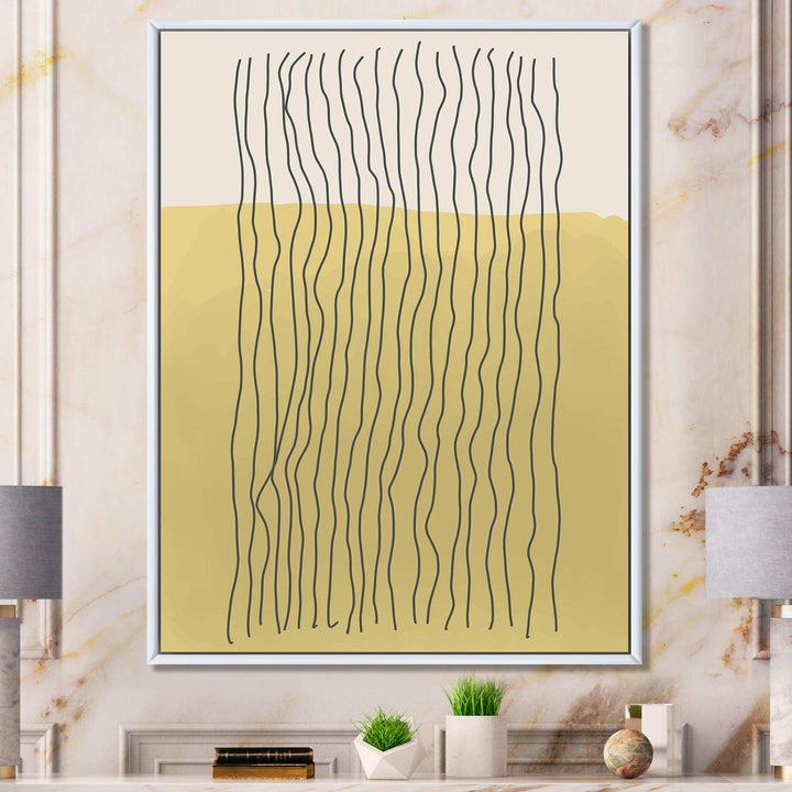 Minimal Geometric Compostions Of Elementary Forms XXXII - Modern Living Room Wall Decor