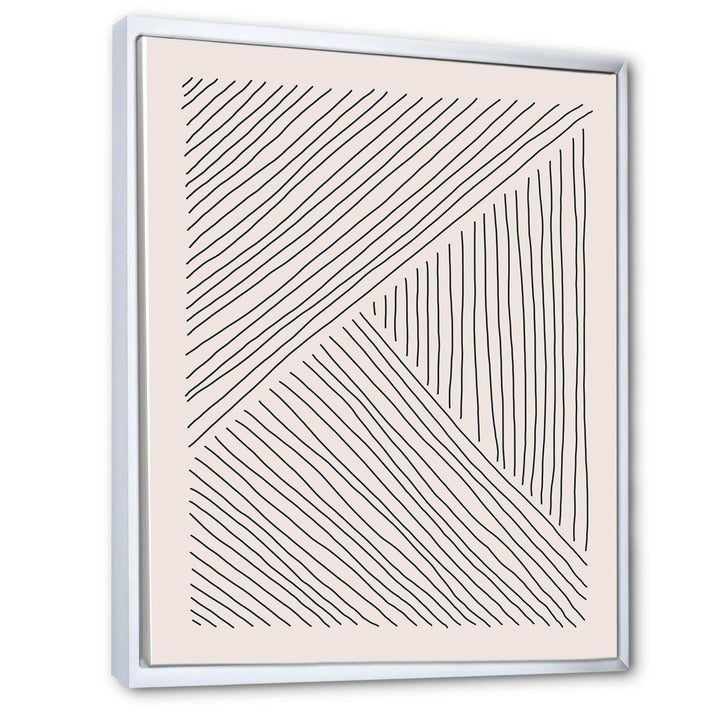 Minimal Geometric Lines II - Modern Bedroom Wall Art