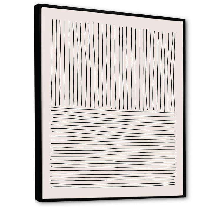 Minimal Geometric Lines III - Modern Bedroom Wall Art