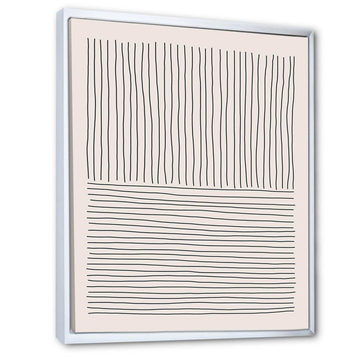 Minimal Geometric Lines III - Modern Bedroom Wall Art