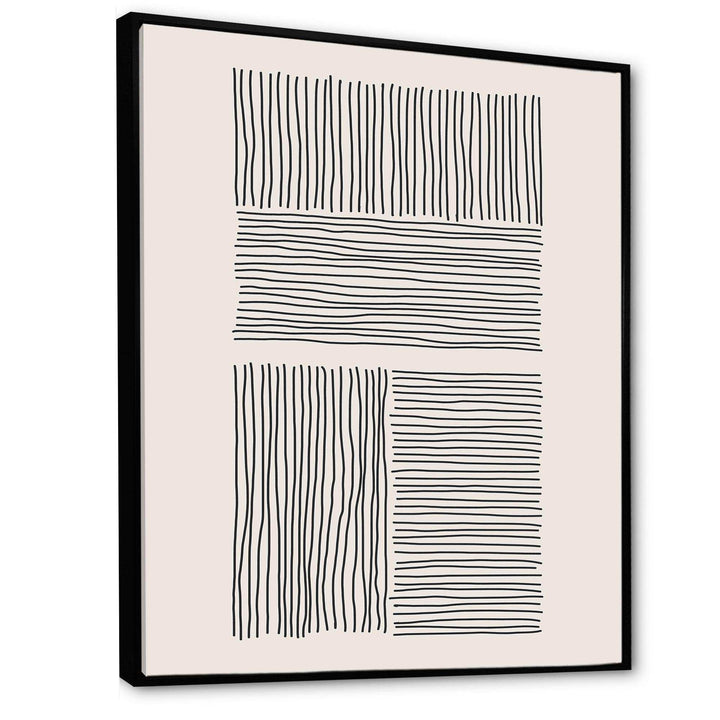 Minimal Geometric Lines And Squares IV - Modern Wall Art Prints