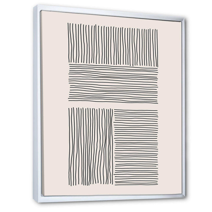 Minimal Geometric Lines And Squares IV - Modern Wall Art Prints