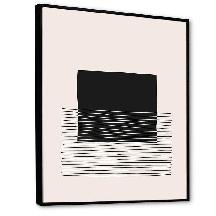 Minimal Geometric Lines And Squares VIII - Modern Canvas Wall Art