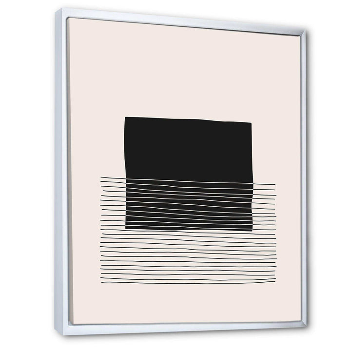 Minimal Geometric Lines And Squares VIII - Modern Canvas Wall Art