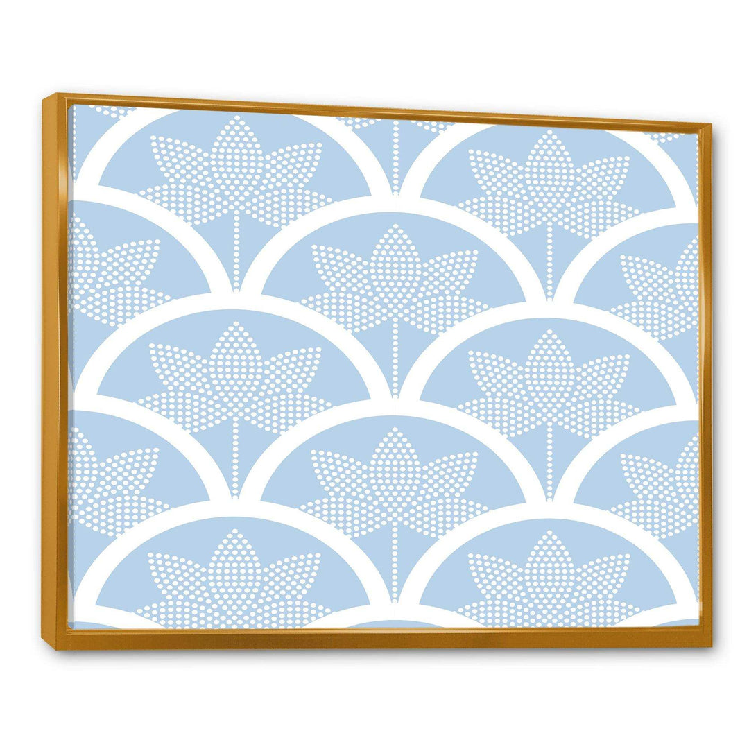 Japanese style Half-circle pattern - Living Room Wall Decor