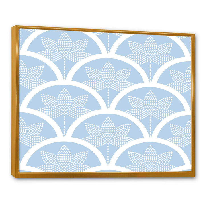 Japanese style Half-circle pattern - Living Room Wall Decor