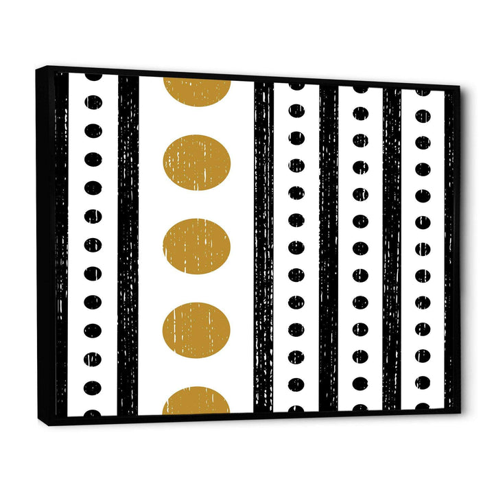 Retro Geometrical Abstract Minimal Pattern VI - Bedroom Wall Art