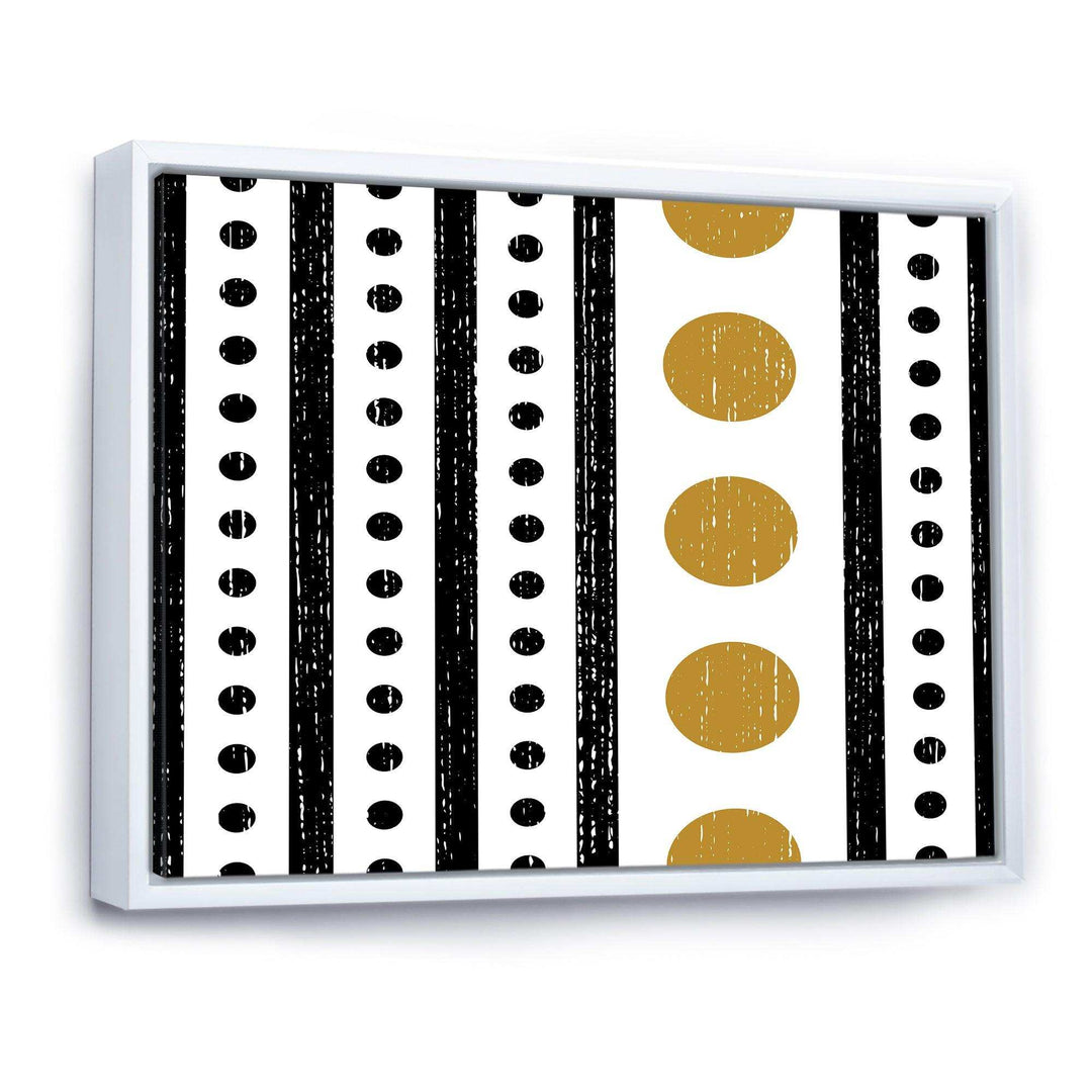 Retro Geometrical Abstract Minimal Pattern VI - Bedroom Wall Art