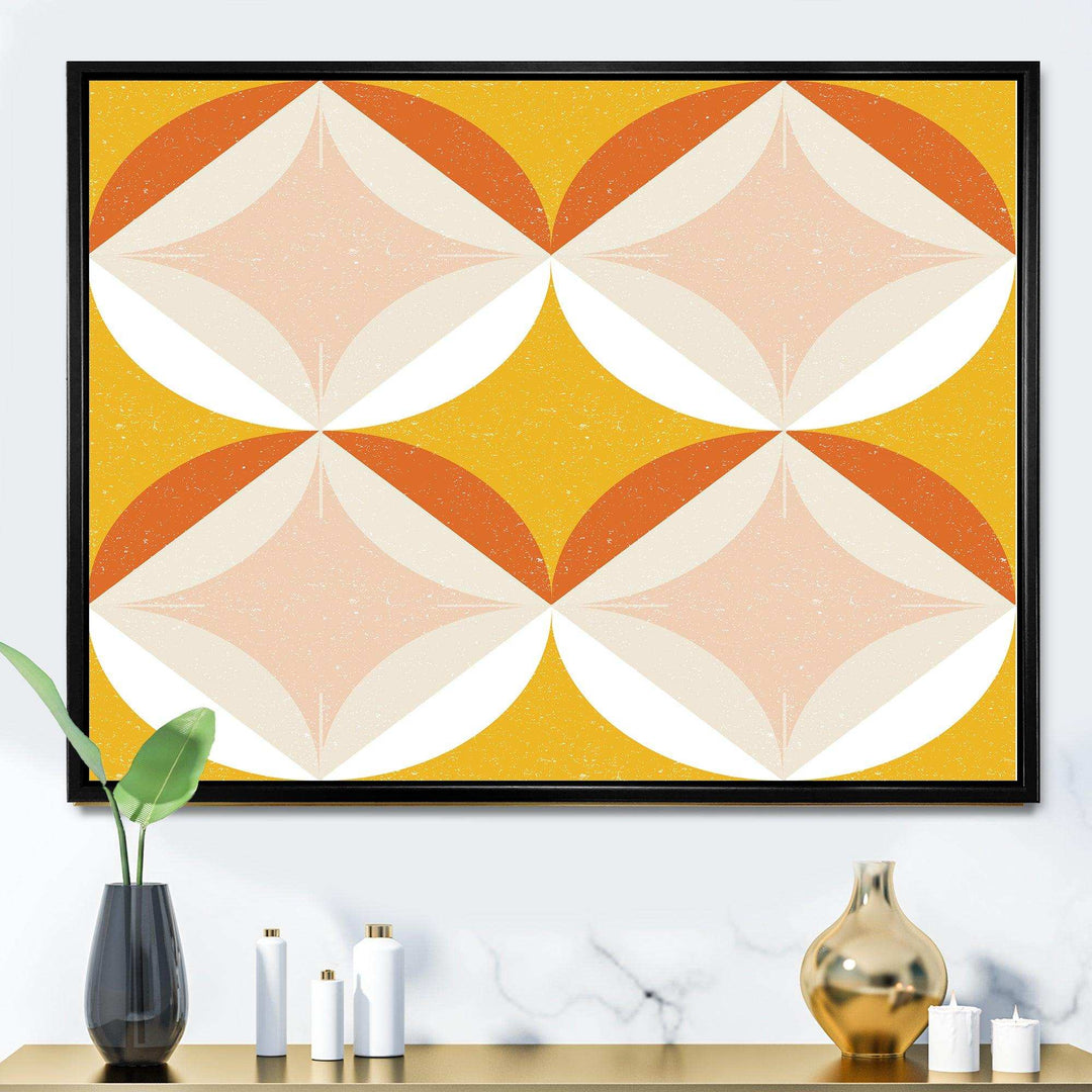 Retro Abstract Design XII - Canvas Wall Art