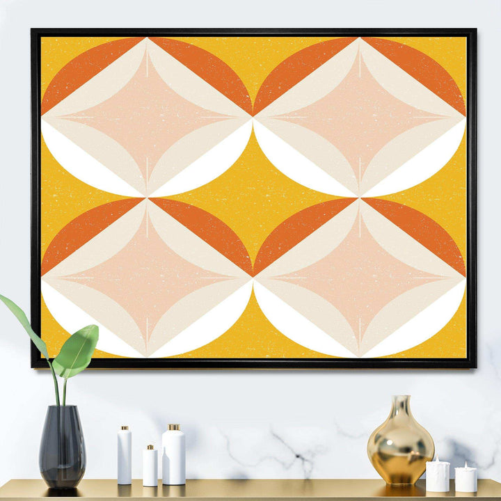 Retro Abstract Design XII - Canvas Wall Art