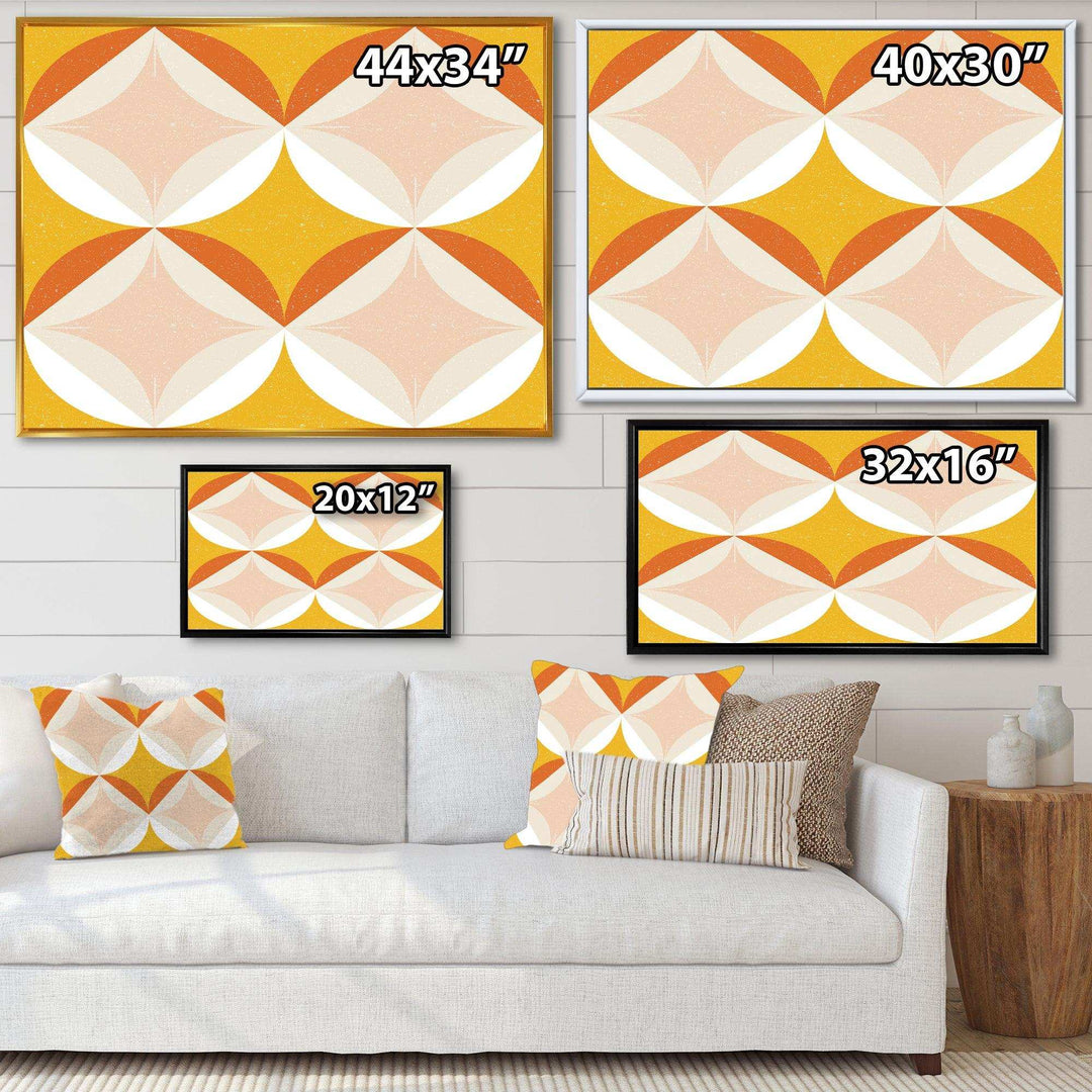 Retro Abstract Design XII - Canvas Wall Art