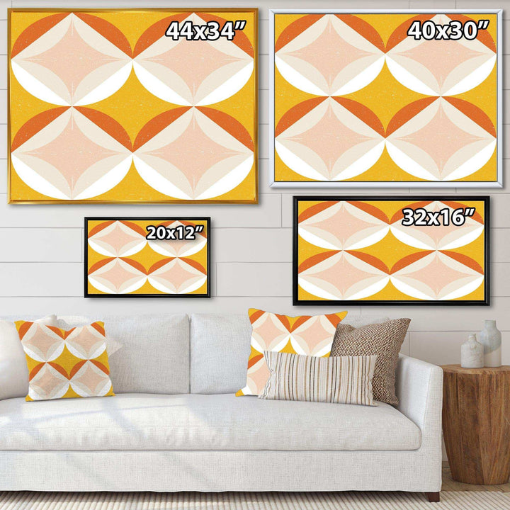 Retro Abstract Design XII - Canvas Wall Art