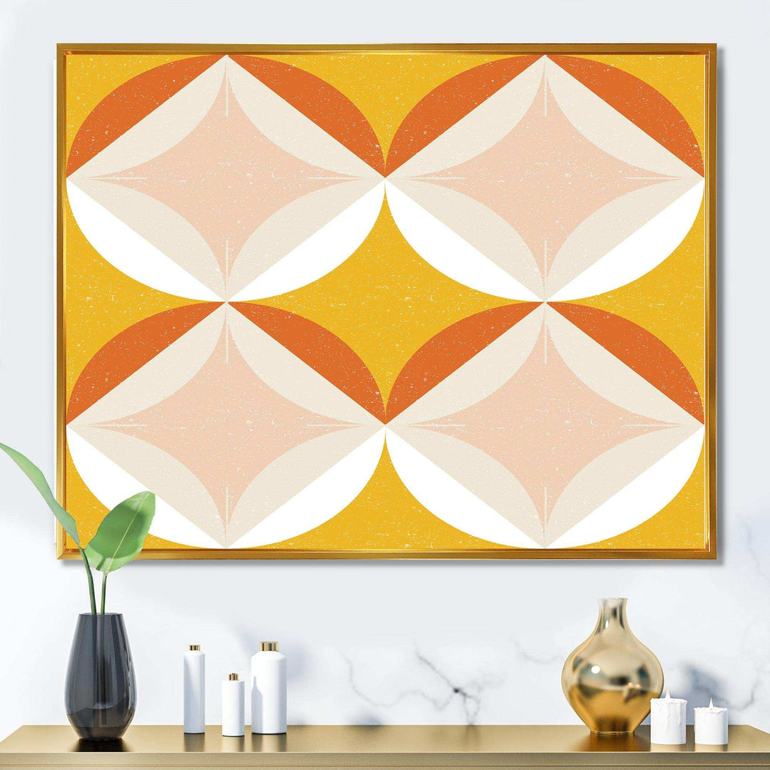 Retro Abstract Design XII - Canvas Wall Art