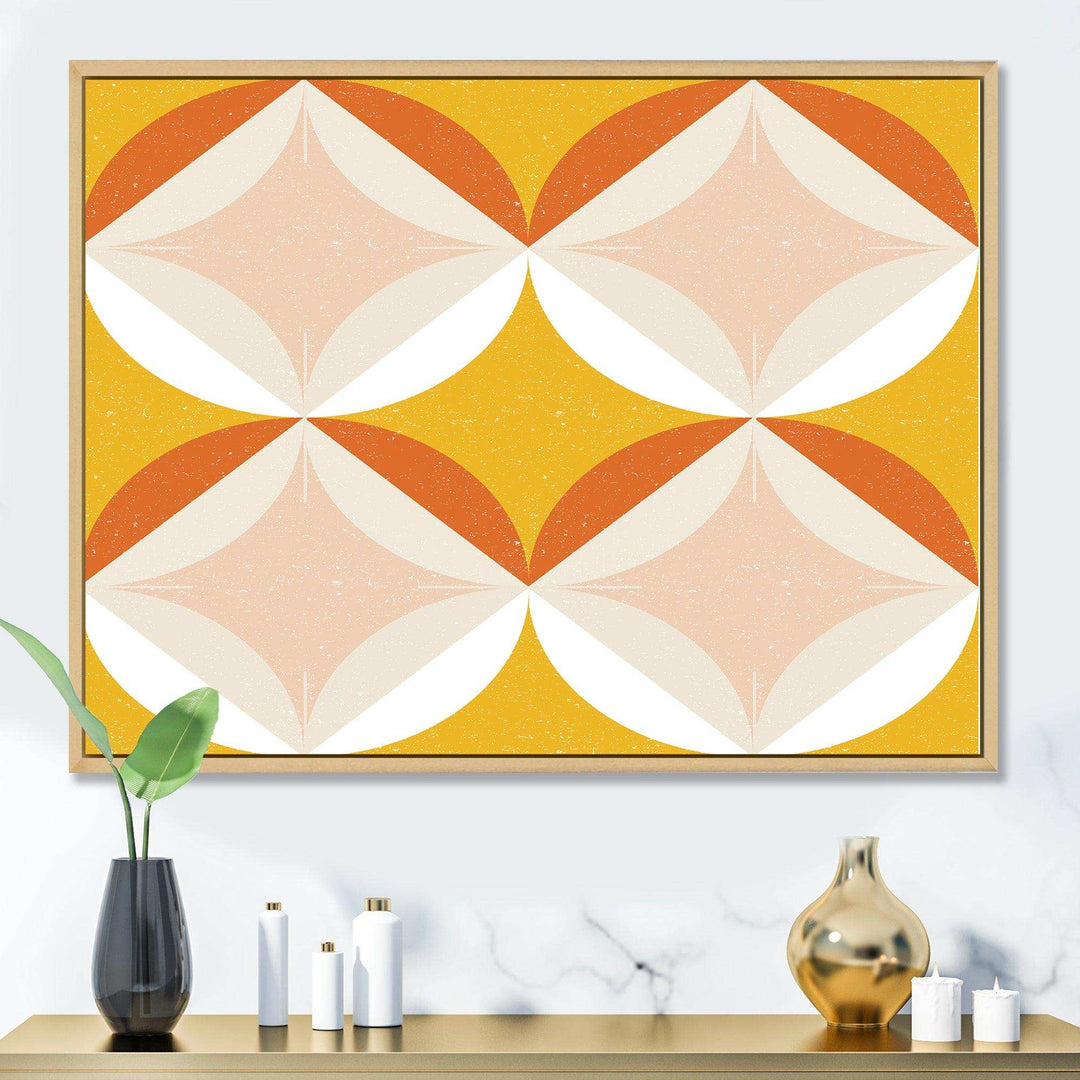 Retro Abstract Design XII - Canvas Wall Art
