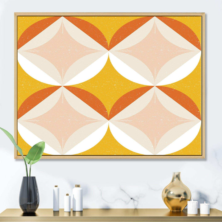 Retro Abstract Design XII - Canvas Wall Art