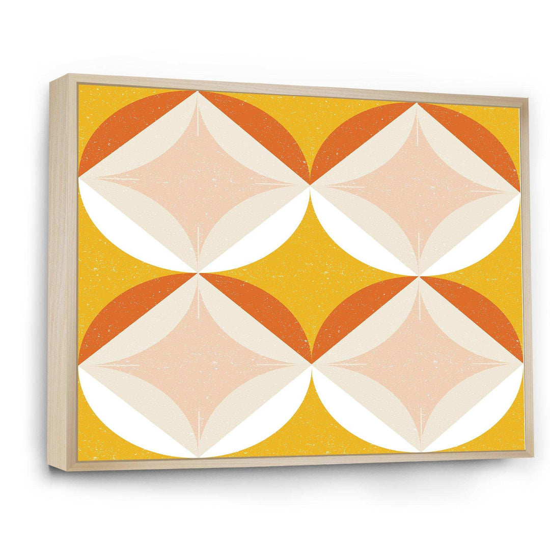 Retro Abstract Design XII - Canvas Wall Art