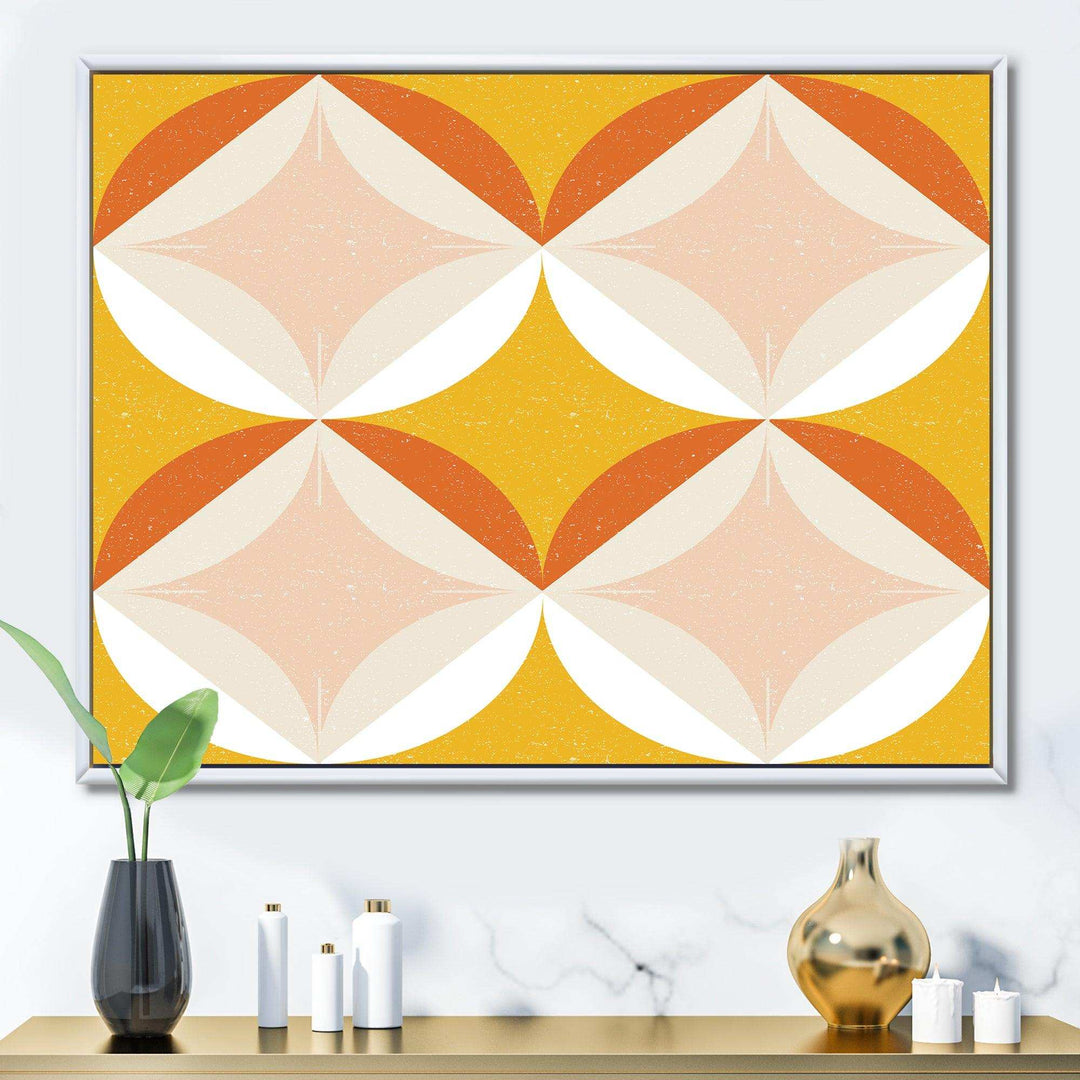 Retro Abstract Design XII - Canvas Wall Art