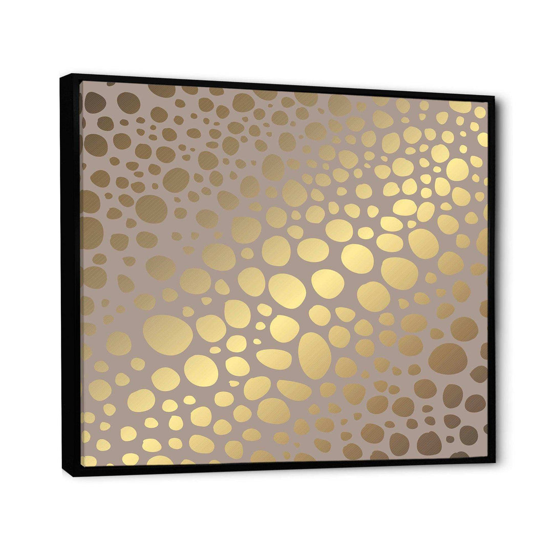 Golden Marble Design III - Canvas Wall Art