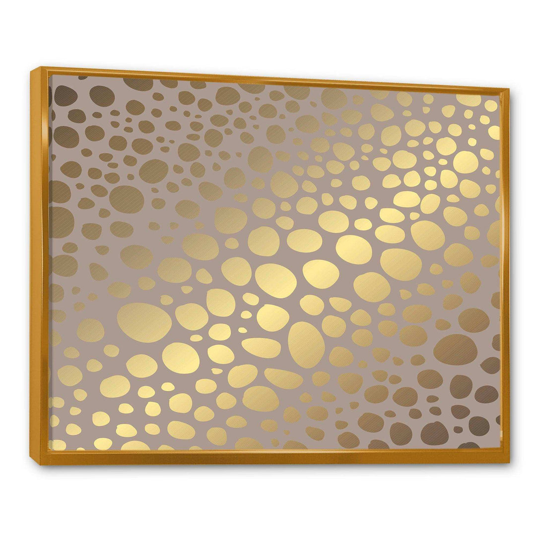 Golden Marble Design III - Canvas Wall Art